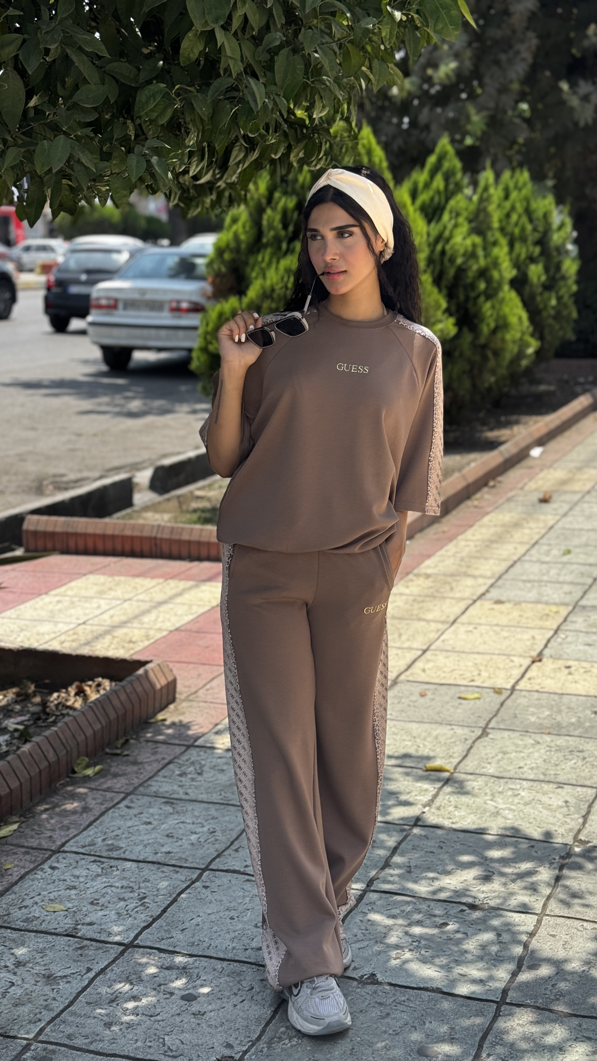 ست مستر کوالیتی ترک زنانه برند guess